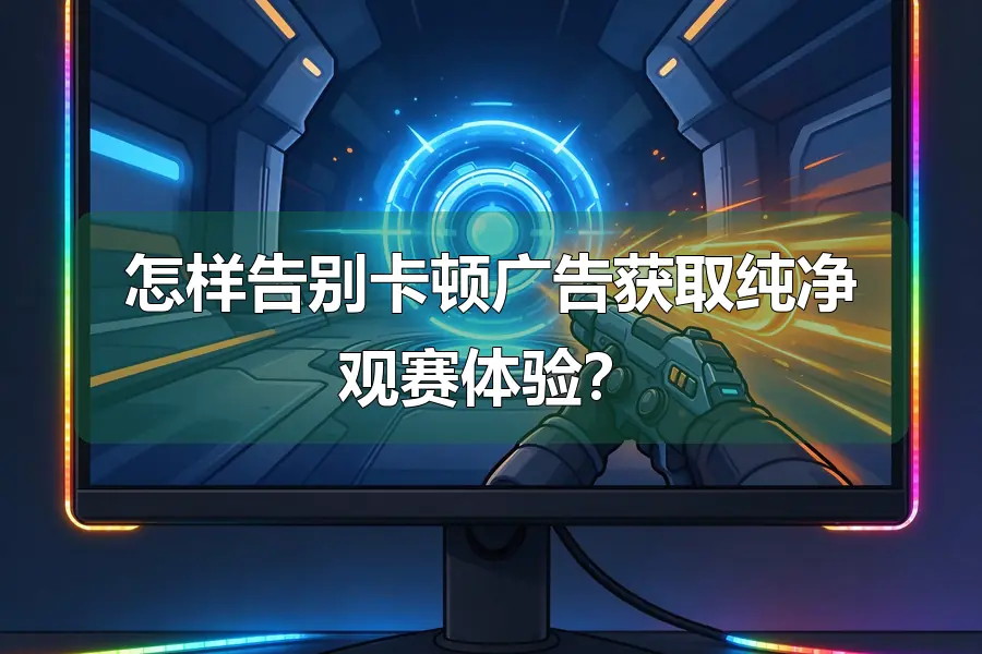 怎样告别卡顿广告获取纯净观赛体验？
