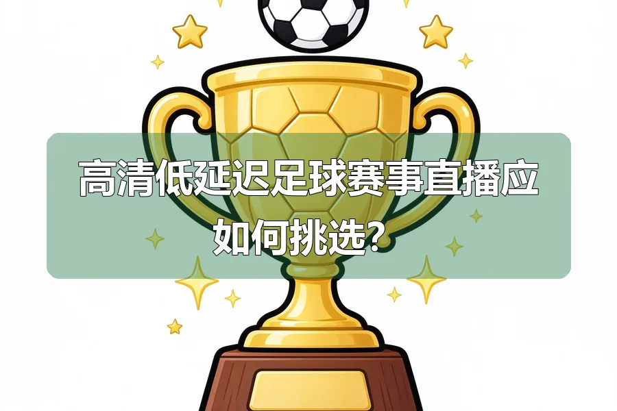 高清低延迟足球赛事直播应如何挑选？